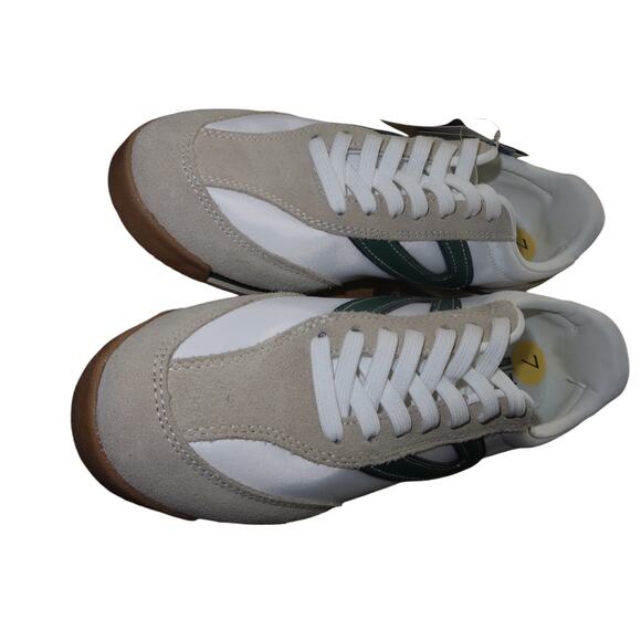 Tretorn Rawlins Women's Leather Canvas Sneakers 7 - Picture 6 of 8